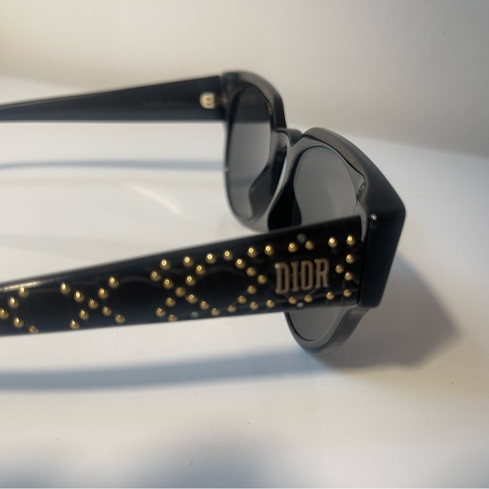 Dior Lady Studs 3 Black Sunglasses - Picture 8 of 14